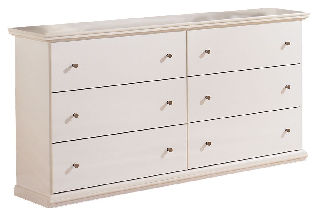 Bostwick Shoals - Six Drawer Dresser - White