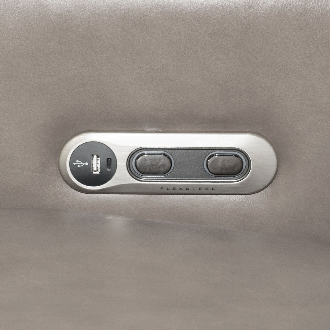 Flexsteel 1865-50P-73401 Aria  Power Recliner  Fawn