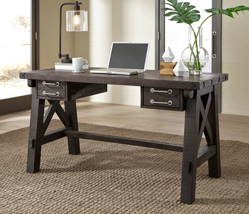 Modus Furniture 7Yc996D Yosemite Solid Wood Desk In Cafe