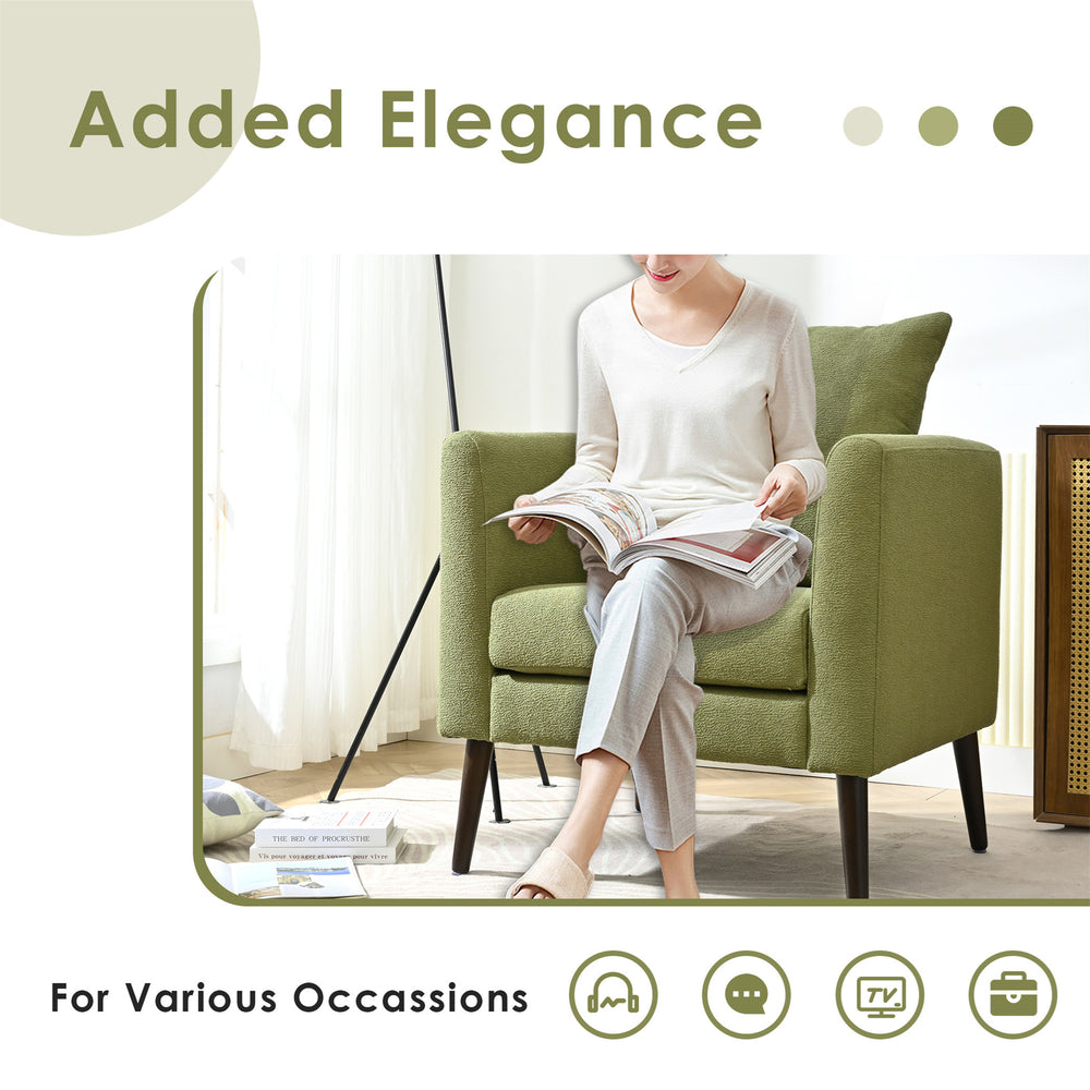 mid-century-fabric-lounge-chair-with-pillow-in-olive-green-w1028p188577