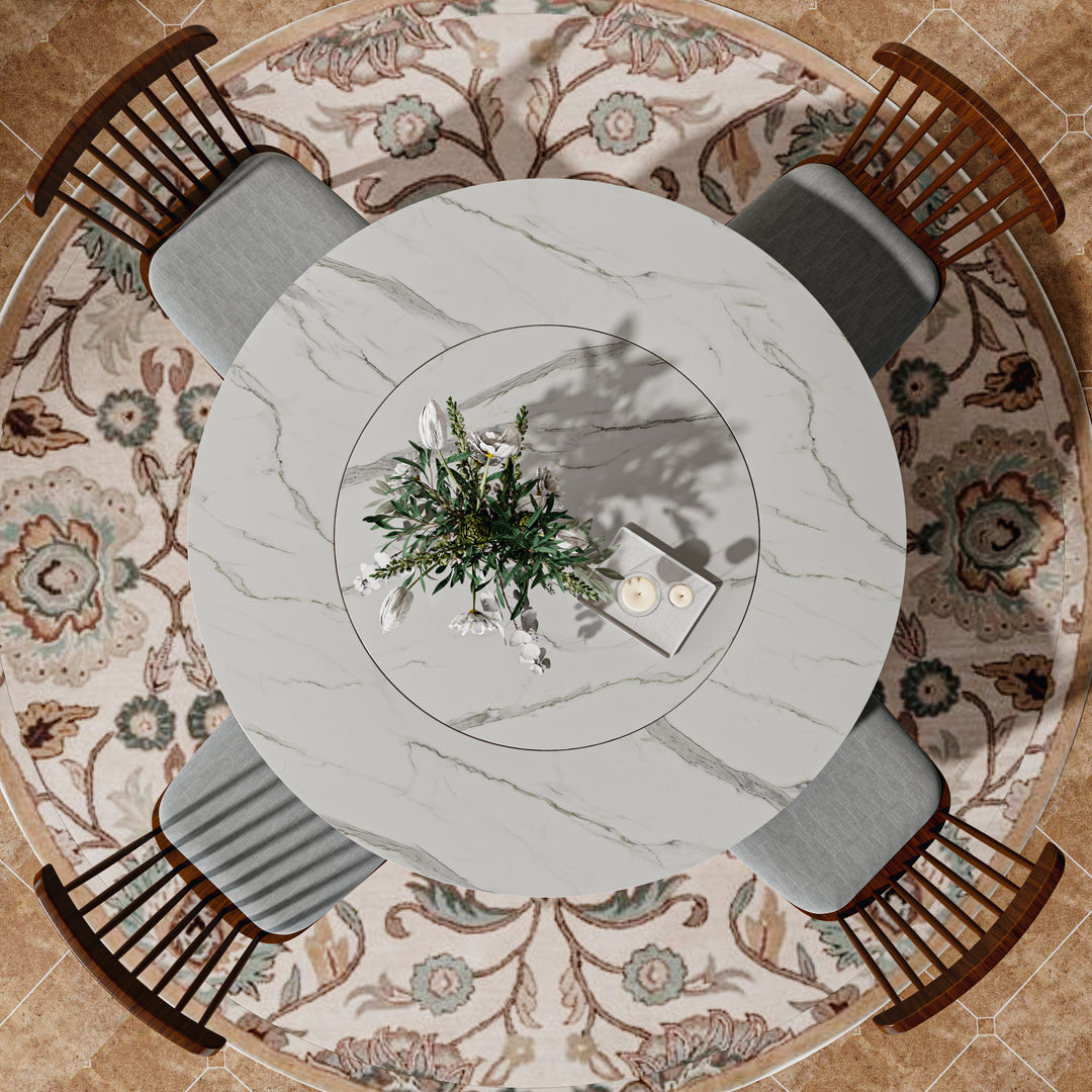 white-grey-modern-round-kitchen-table-lazy-susan