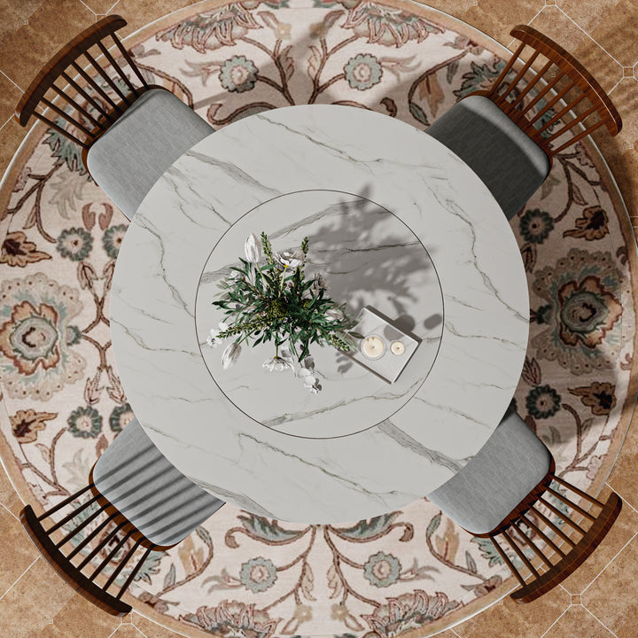 white-grey-modern-round-kitchen-table-lazy-susan