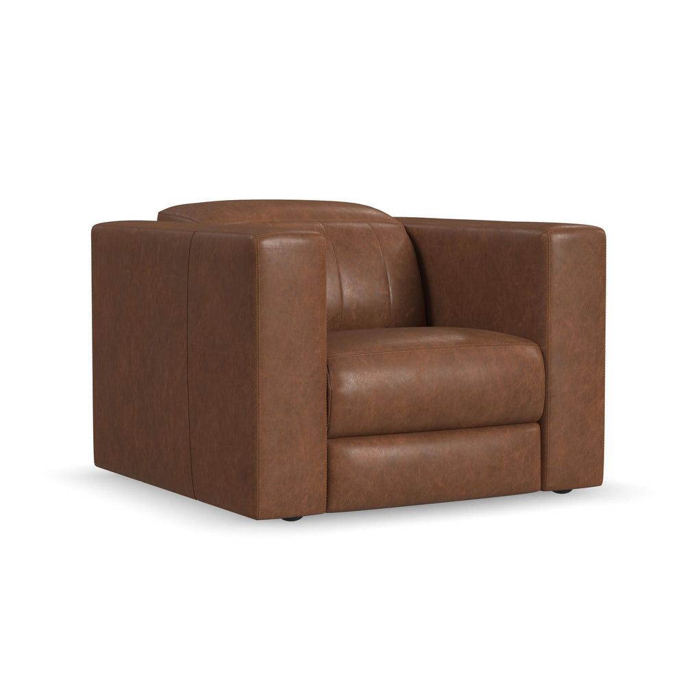 Austin Power Recliner With Power Headrest Chestnut