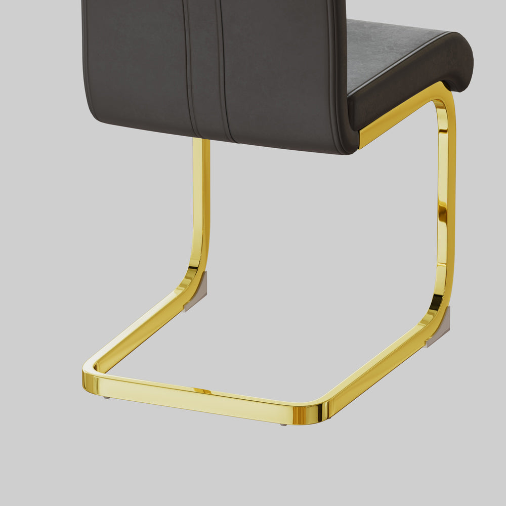 modern-dark-grey-faux-leather-dining-chair-with-sturdy-gold-legs