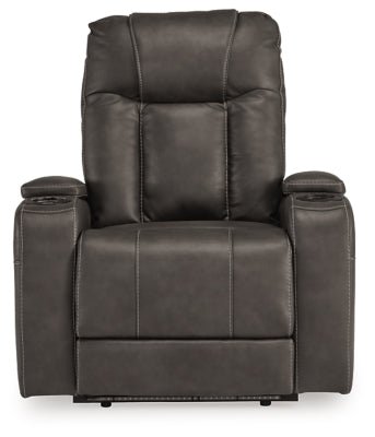 Feazada Power Recliner - Black | Ashley Furniture