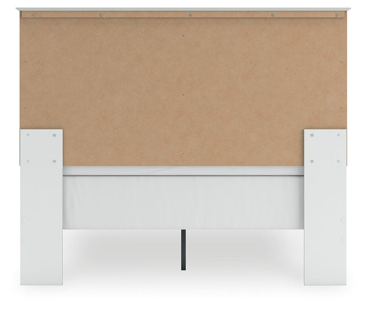 Bostwick Shoals - Queen Panel Bed With Framed Footboard - White by Ashley Furniture product image