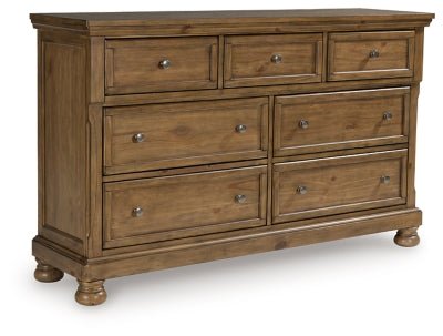 Feddinger Dresser - Light Brown | Ashley Furniture