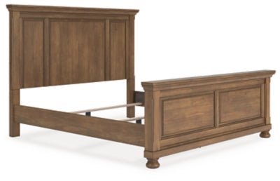 Feddinger King Panel Bed - Light Brown | Ashley Furniture