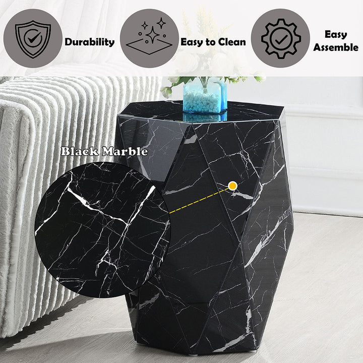 Dara - End Table - Black