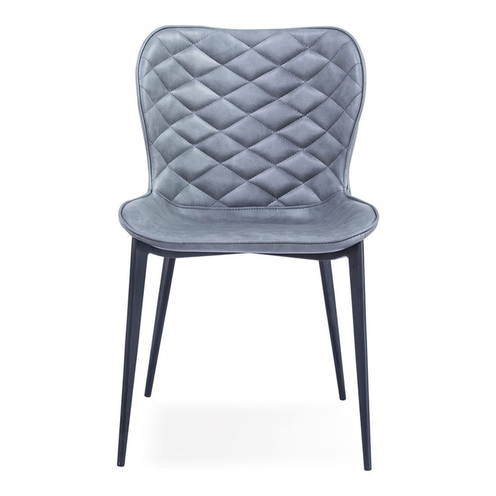 Felicia - Modern Grey &amp; Black Dining Chair (Set of 2)