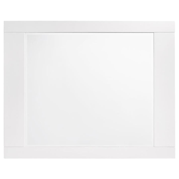 Felicity - Dresser Mirror - White High Gloss Mirror modern furniture Contempo Furniture