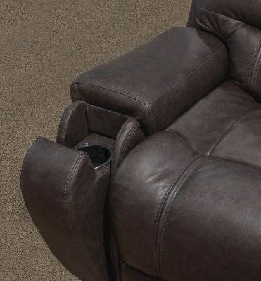 Femley Recliner - Dark Gray Rocker Chair modern furniture Contempo Furniture