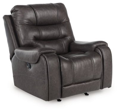 Femley Recliner - Dark Gray | Ashley Furniture