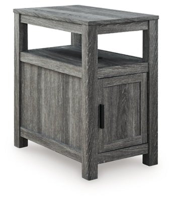 Fendenmore Chairside End Table - Dark Gray Chair Side Table modern furniture Contempo Furniture
