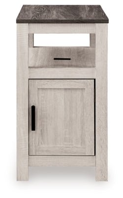 Fendenmore Chairside End Table - White Chair Side Table modern furniture Contempo Furniture