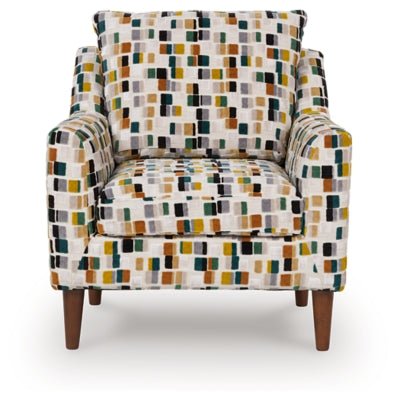 Fenna Accent Chair - Light Brown Accent Chair modern furniture Contempo Furniture