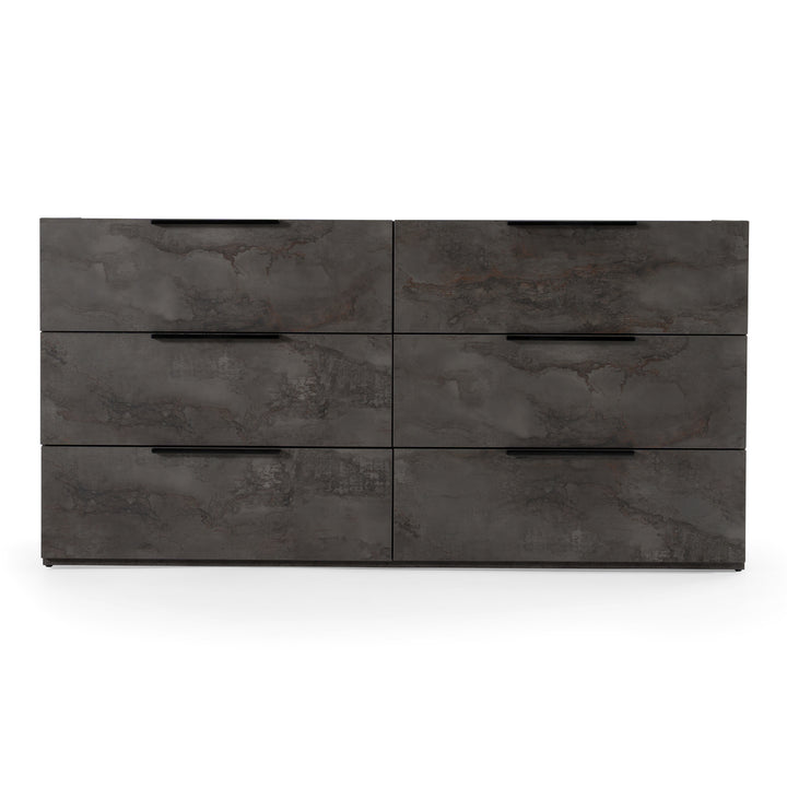 Ferrara - Modern Volcano Oxide Grey Dresser