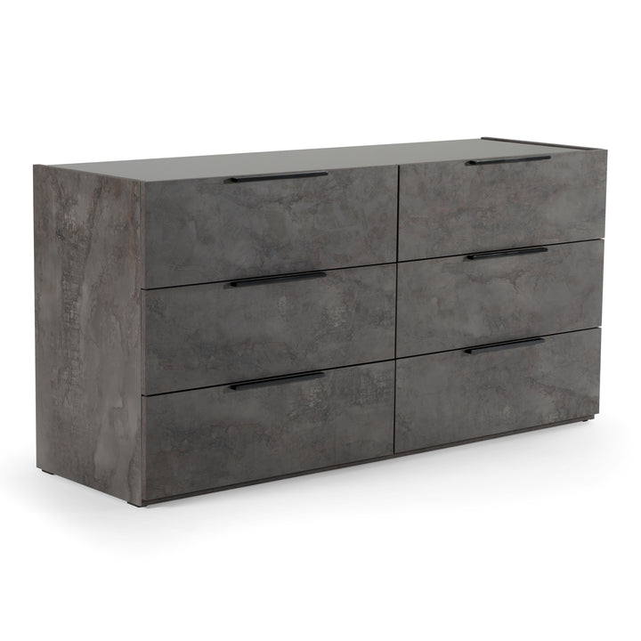 Ferrara - Modern Volcano Oxide Grey Dresser