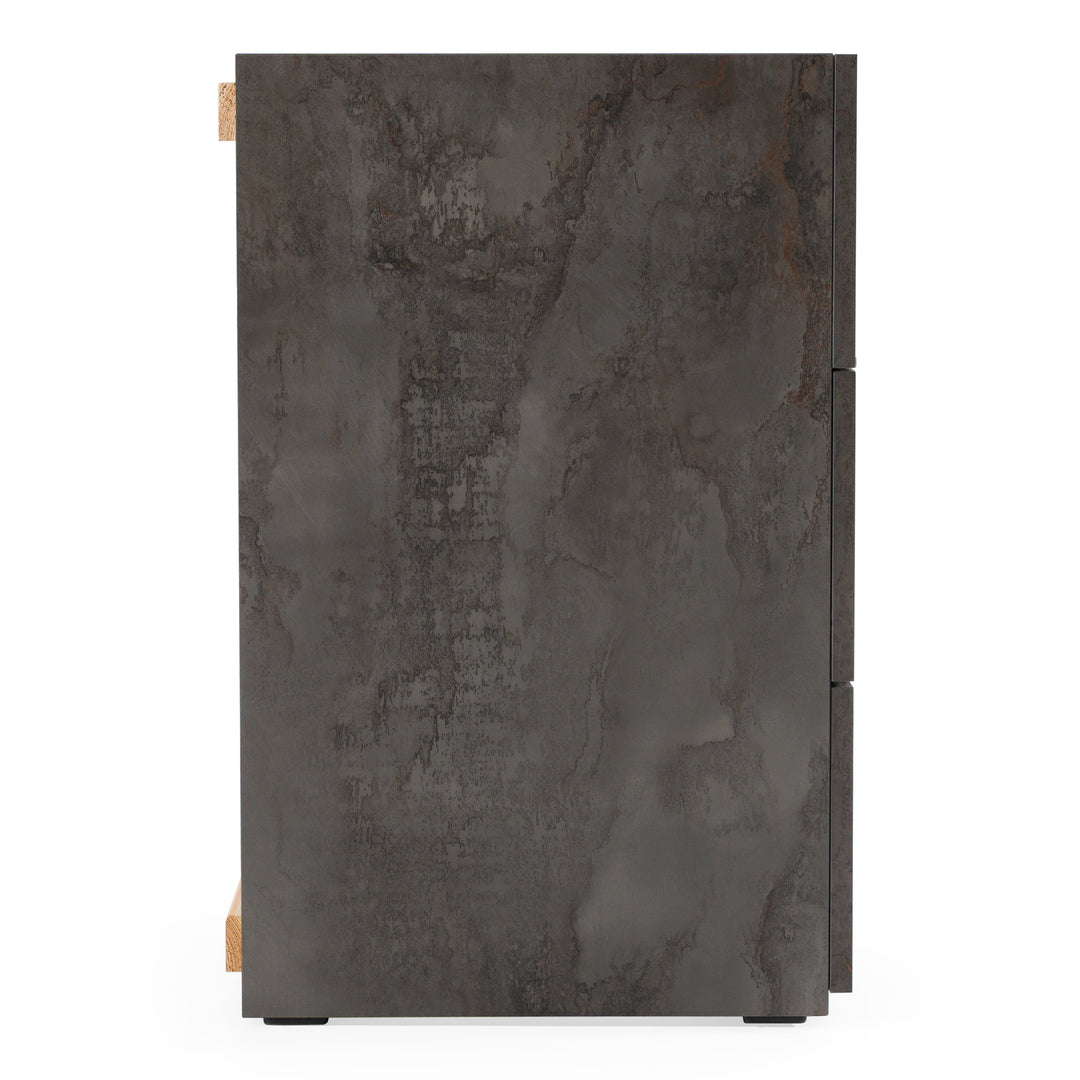 Ferrara - Modern Volcano Oxide Grey Dresser