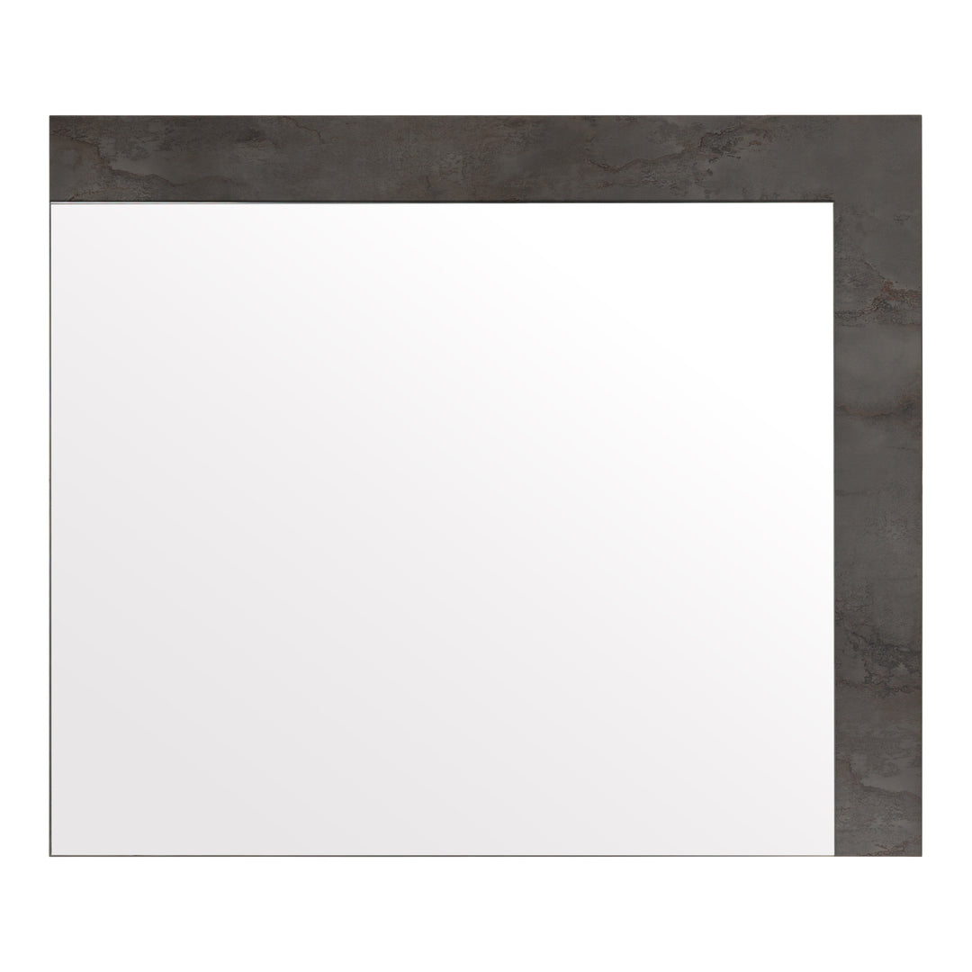 Ferrara - Modern Volcano Oxide Grey Mirror