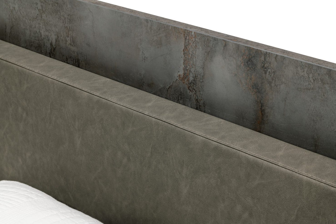 Ferrara - Modern Volcano Oxide Grey Bedroom Set