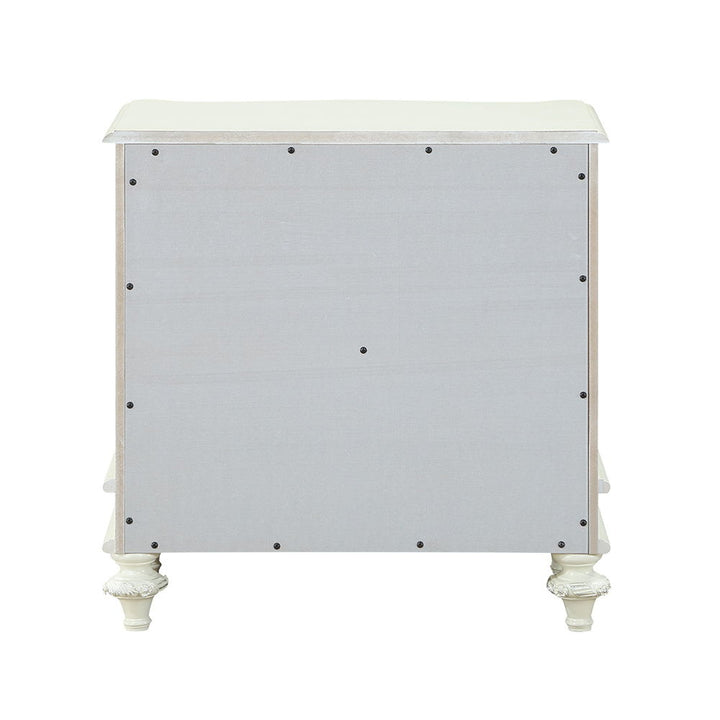 Dorothy - Nightstand With 2 Drawers - Ivory