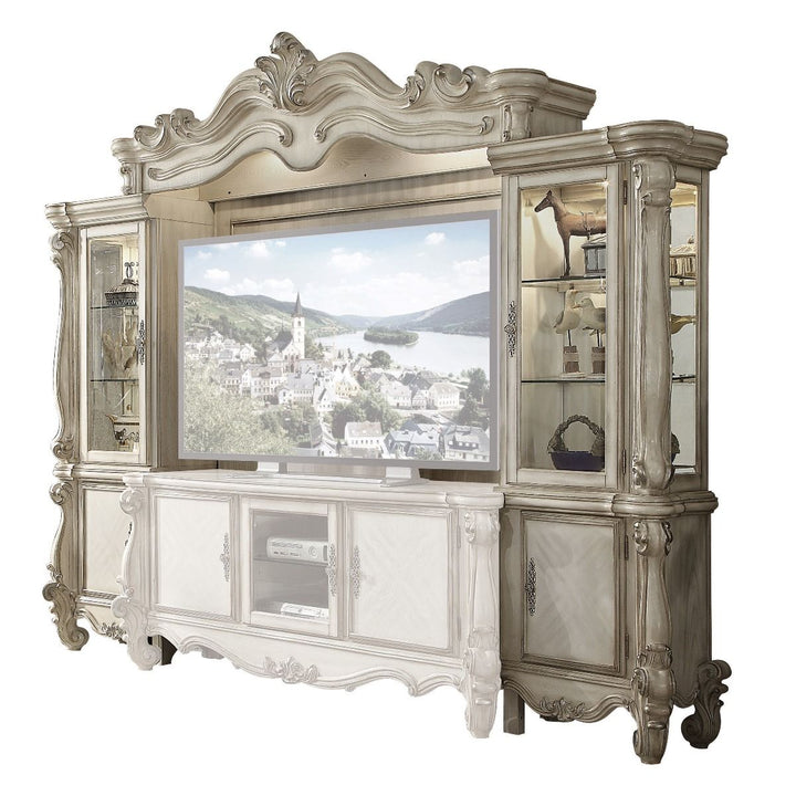 ACME Furniture Versailles Entertainment Center Bone White