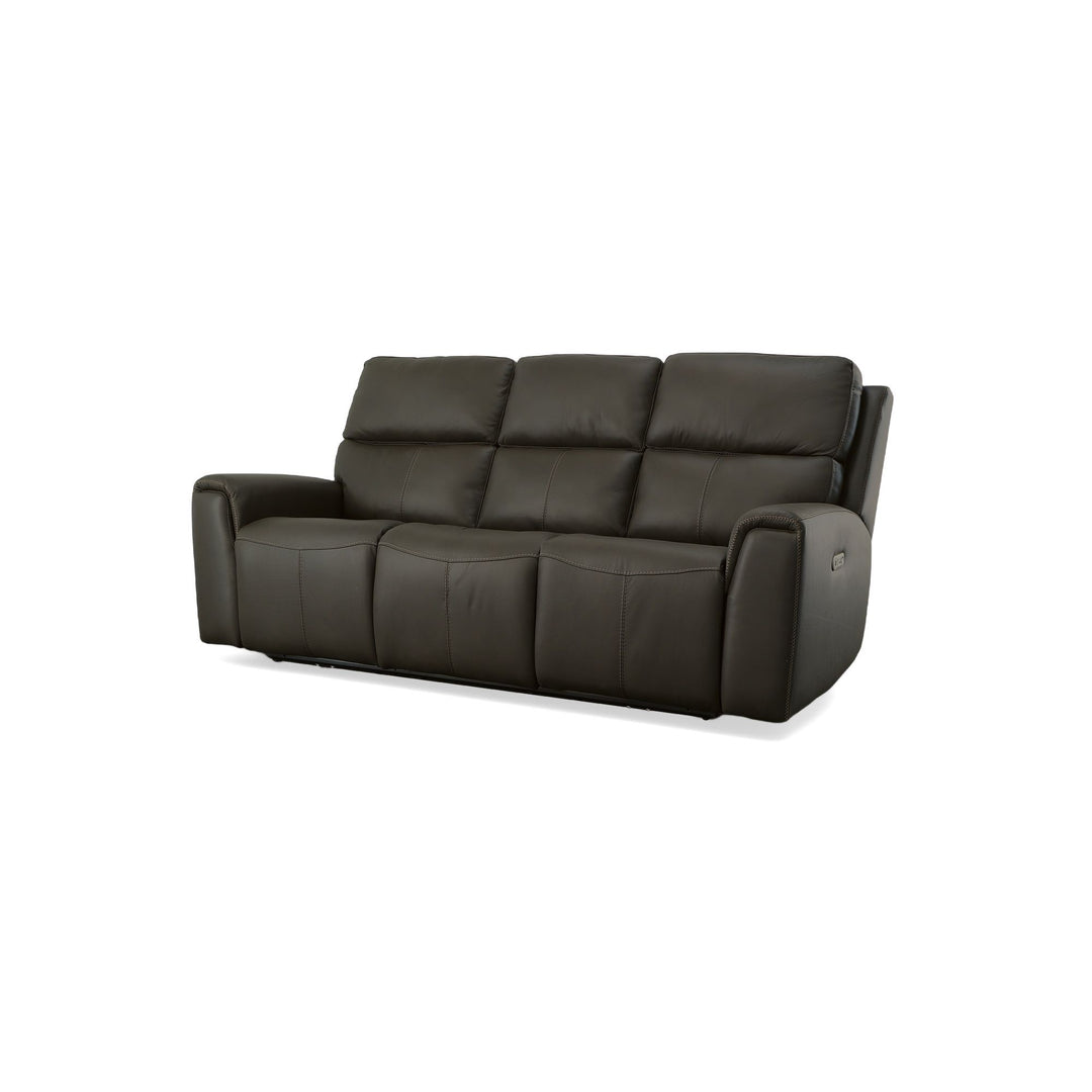 Flexsteel 1828-62PH-00970 Jarvis  Power Reclining Sofa With Power Headrests  Mica