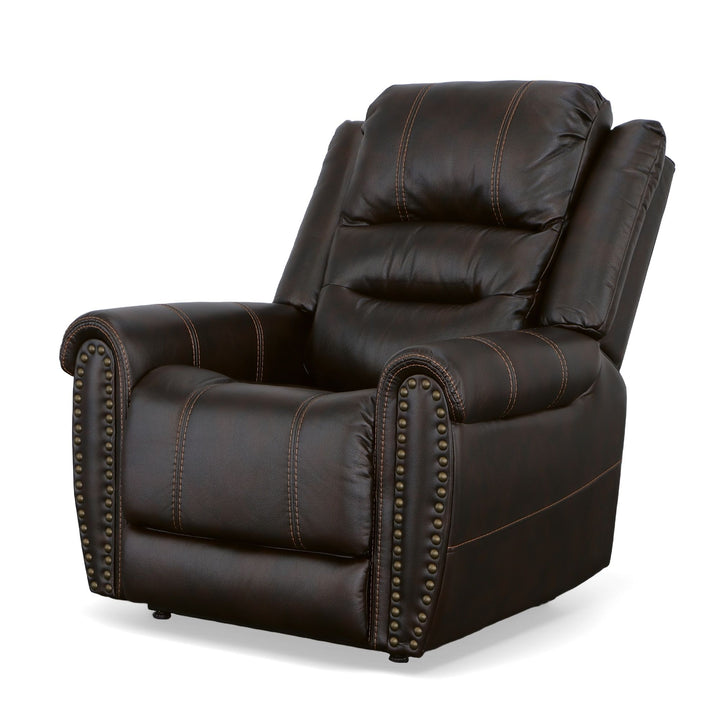Oscar Fabric Power Lift Recliner with Right