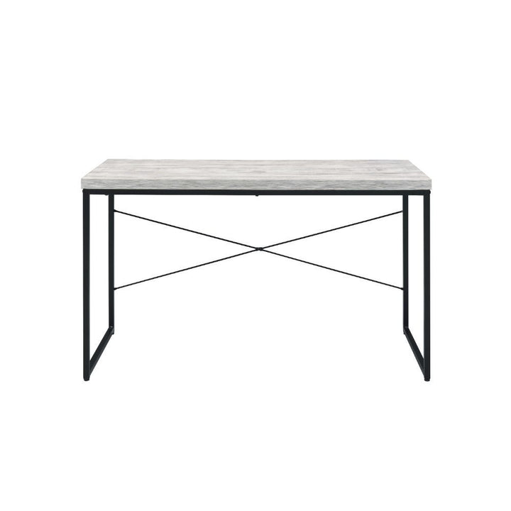 Jurgen - Writing Desk - Antique White & Black