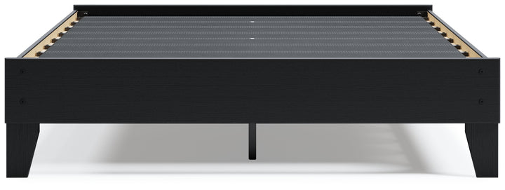 Finch - Queen Platform Bed - Black