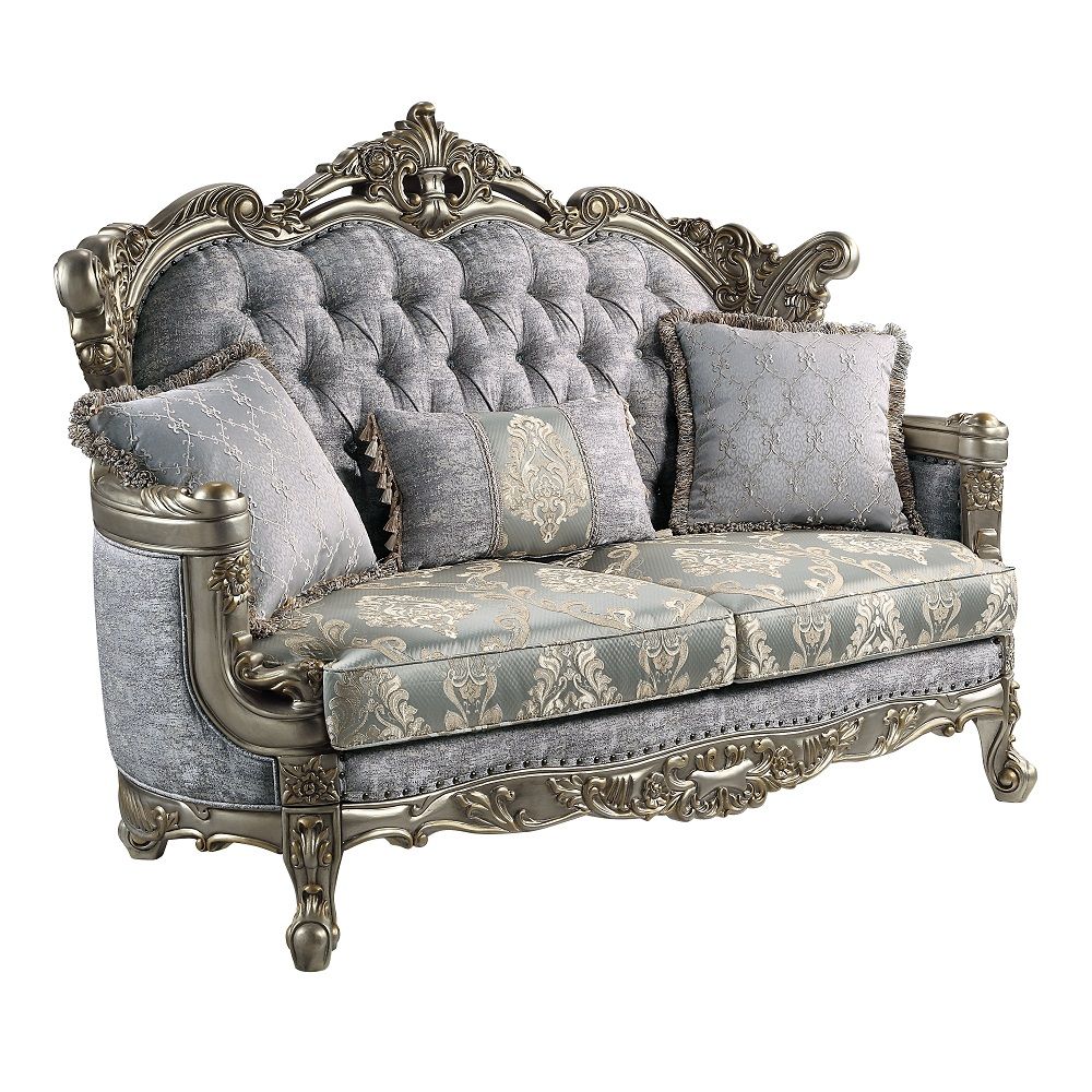 miliani-loveseat-with-3-pillows-fabric-antique-bronze