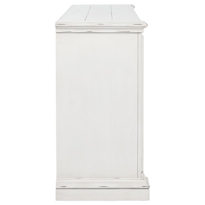 Mckinney - 6-Drawer Bedroom Dresser Cabinet - Vintage White