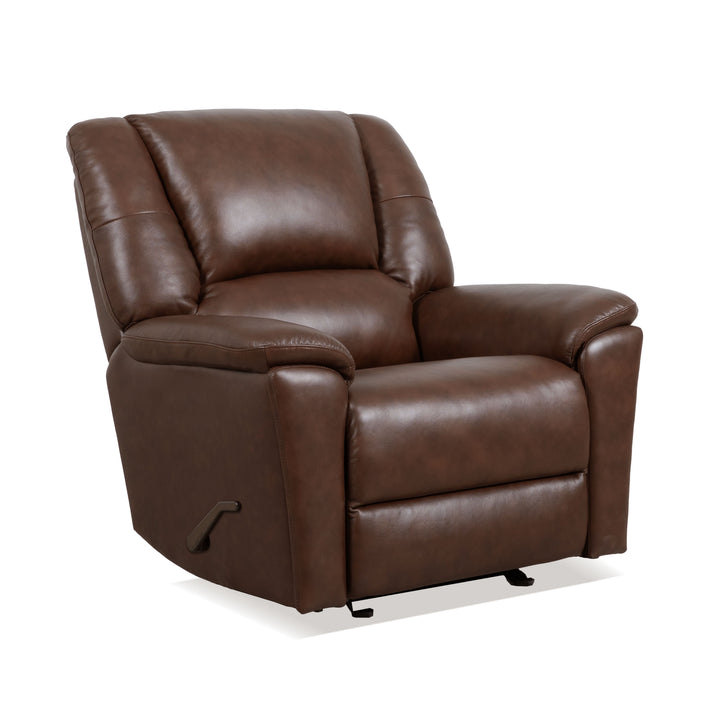 Plush Gliding Recliner Tavern Brown