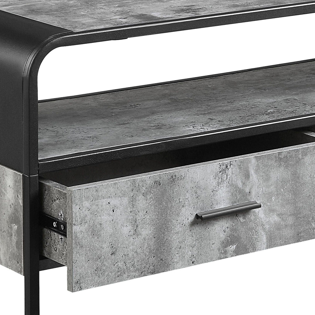 Raziela - TV Stand - Gray