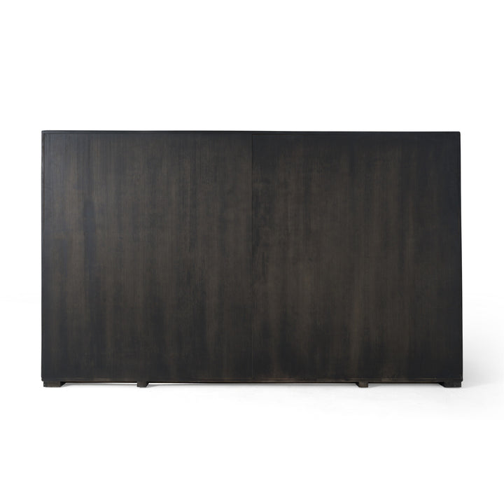Fields - Modern Black Acacia Bed