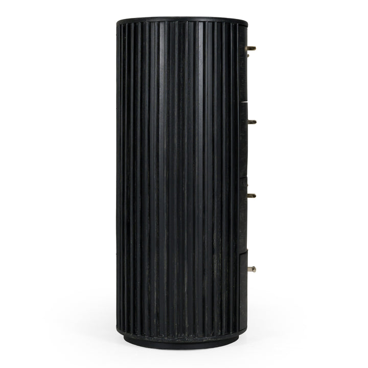 Fields - Modern Black Acacia Chest