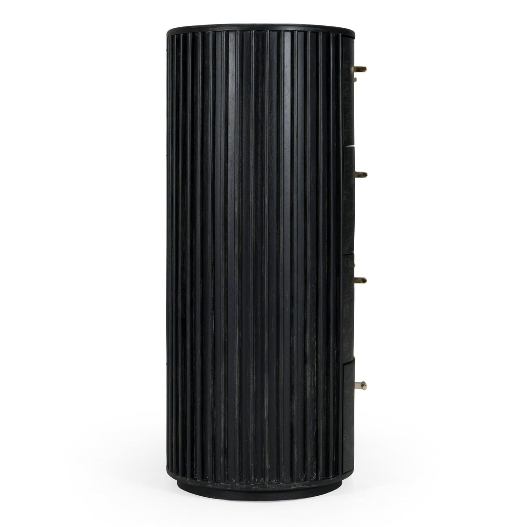 Fields - Modern Black Acacia Chest