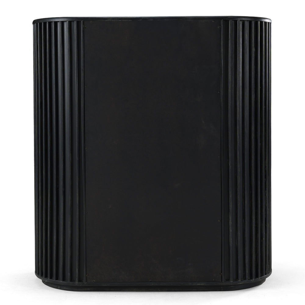 Fields - Modern Black Acacia Chest - View 4