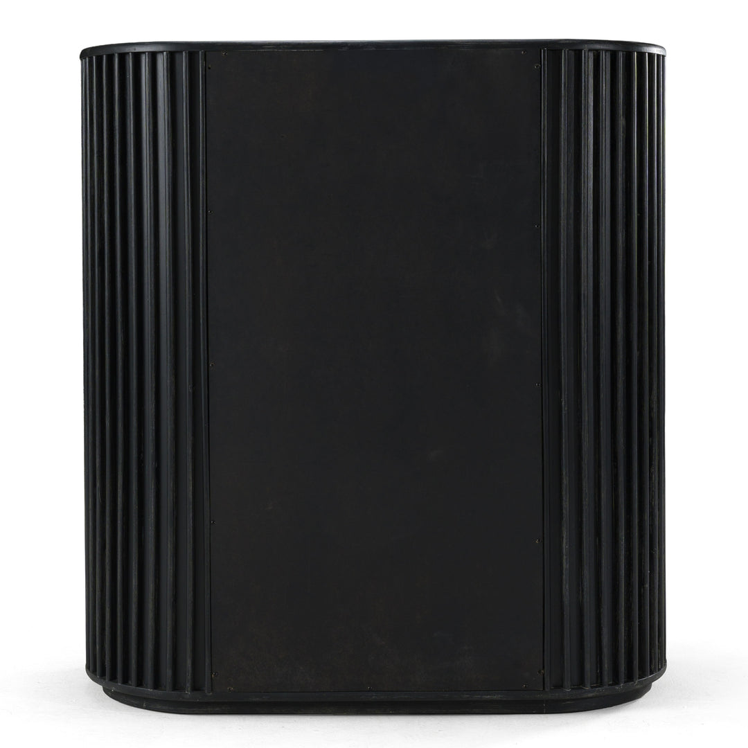 Fields - Modern Black Acacia Chest