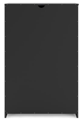 Finch Chest of Drawers - Black Accent Chest modern furniture Contempo Furniture