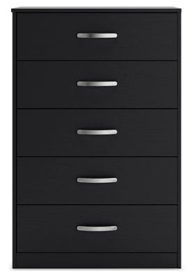 Finch Chest of Drawers - Black Accent Chest modern furniture Contempo Furniture