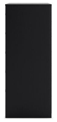 Finch Chest of Drawers - Black Accent Chest modern furniture Contempo Furniture