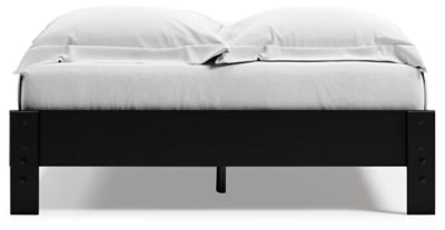 Finch Queen Platform Bed - Black Platform Bed modern furniture Contempo Furniture