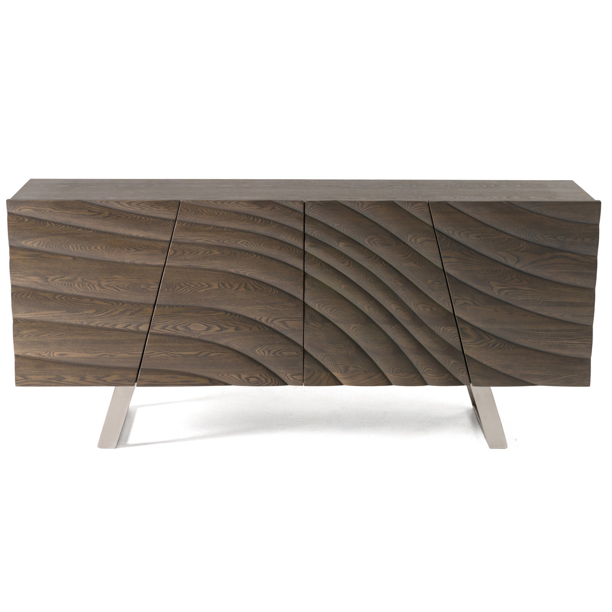Finley Mid-Century Grey Ash Buffet - View 2