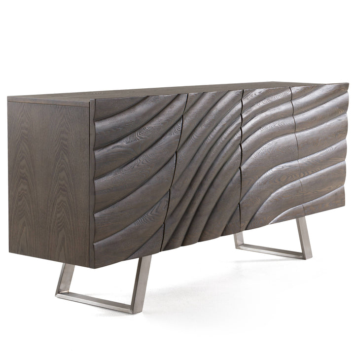 Finley Mid-Century Grey Ash Buffet