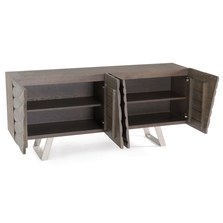 Finley Mid-Century Grey Ash Buffet