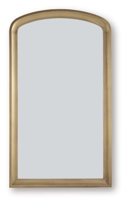 Fintan Floor Mirror - Gold | Ashley Furniture