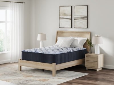 Firm Luxe 2.0 King Mattress - Blue Innerspring Mattress modern furniture Contempo Furniture