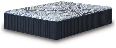 Firm Luxe 2.0 Queen Mattress - Blue Innerspring Mattress modern furniture Contempo Furniture